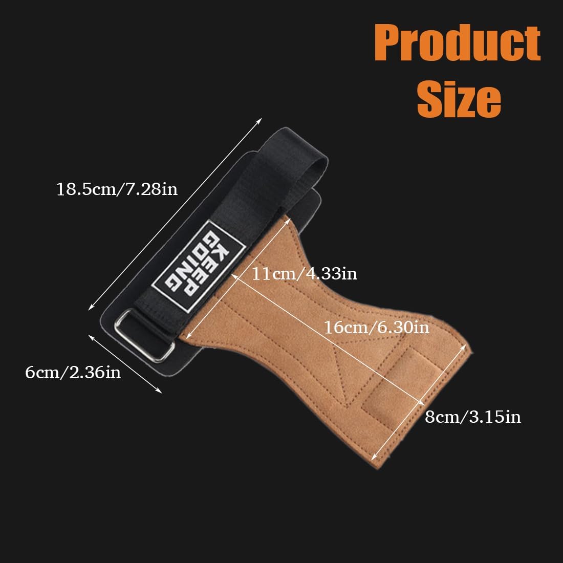 Premium Anti-Skid Deadlifts Workout Gloves