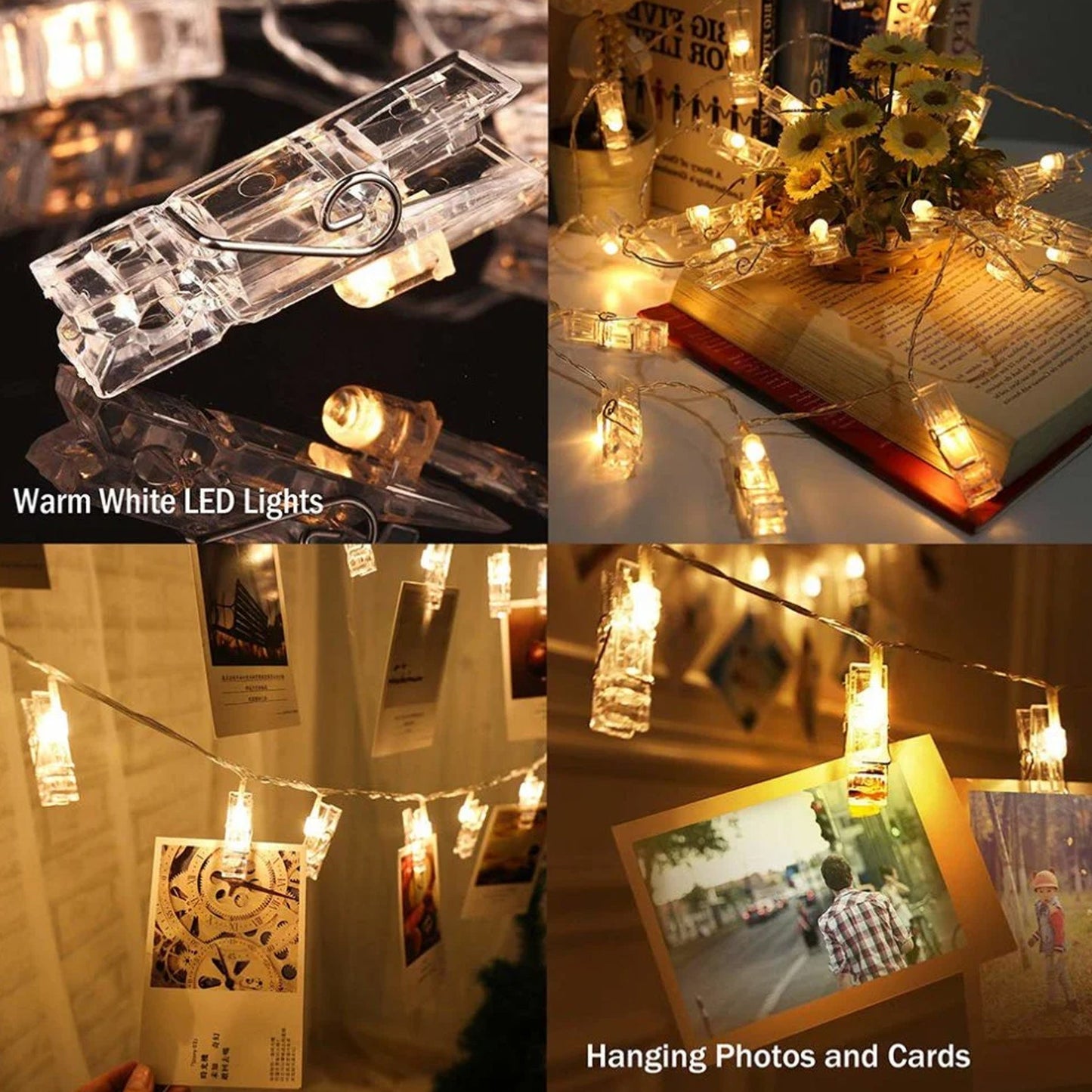 Photo Clip String Lights