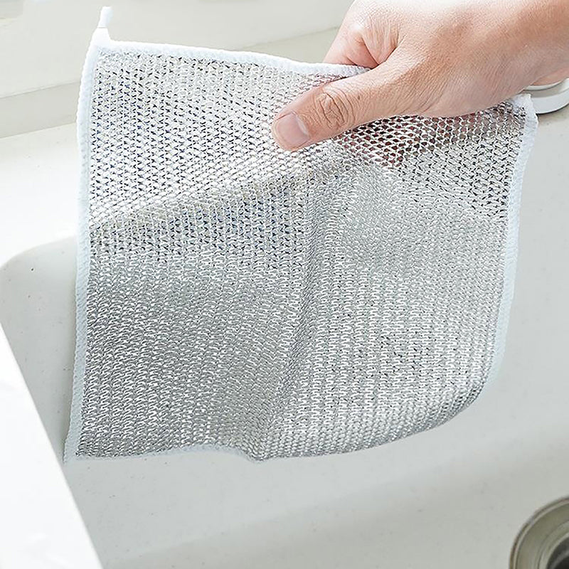 Wire Dish Washing Cloth – Non-Scratch & Durable for Kitchen (pack of 6, 12, 18 & 24)