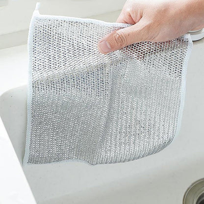 Wire Dish Washing Cloth – Non-Scratch & Durable for Kitchen (pack of 6, 12, 18 & 24)