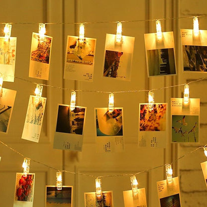 Photo Clip String Lights