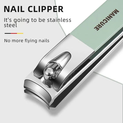 16 PCS Professional Stainless Steel Nail Clipper