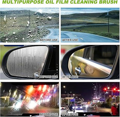 Automotive Oil-Film Cleaning Brush – Windshield & Glass