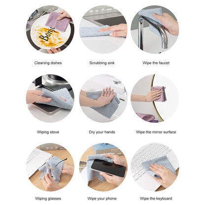 Reusable Microfiber Cleaning Cloths Box (20 pieces per box)