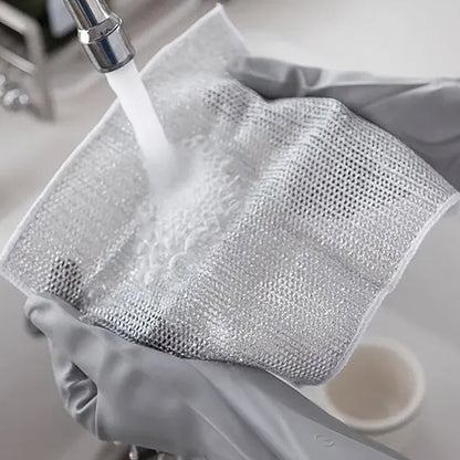 Wire Dish Washing Cloth – Non-Scratch & Durable for Kitchen (pack of 6, 12, 18 & 24)