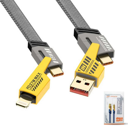Multi Function 4 in 1 Fast Charging Data Cable