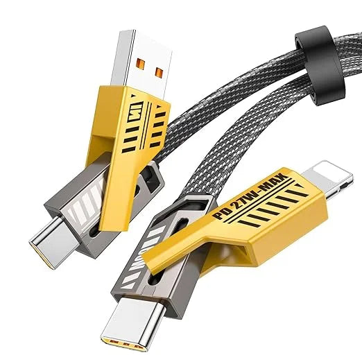 Multi Function 4 in 1 Fast Charging Data Cable