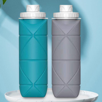 Foldable Silicone Water Bottle – Portable & Leak‑Proof (Premium Quality)