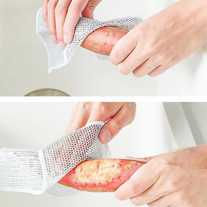 Wire Dish Washing Cloth – Non-Scratch & Durable for Kitchen (pack of 6, 12, 18 & 24)