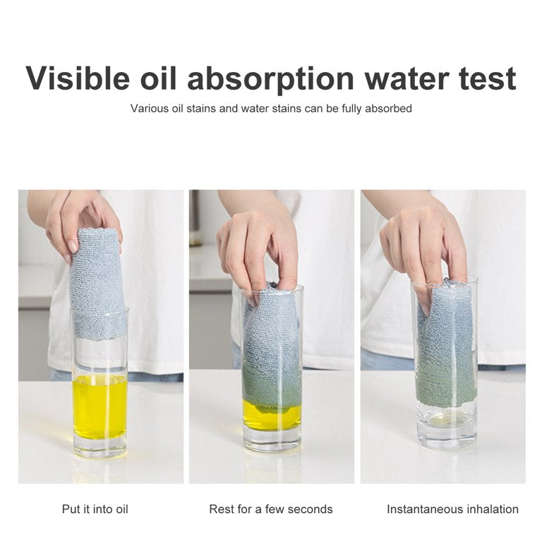 Reusable Microfiber Cleaning Cloths Box (20 pieces per box)