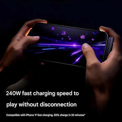 240W 2-in-1 C to C Charging Cable