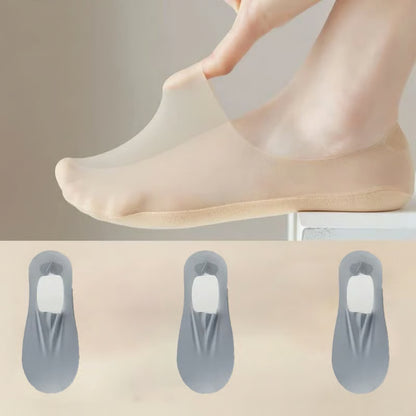 Invisible No Show Socks – Breathable, Sweat-Absorbent (3 Pairs)