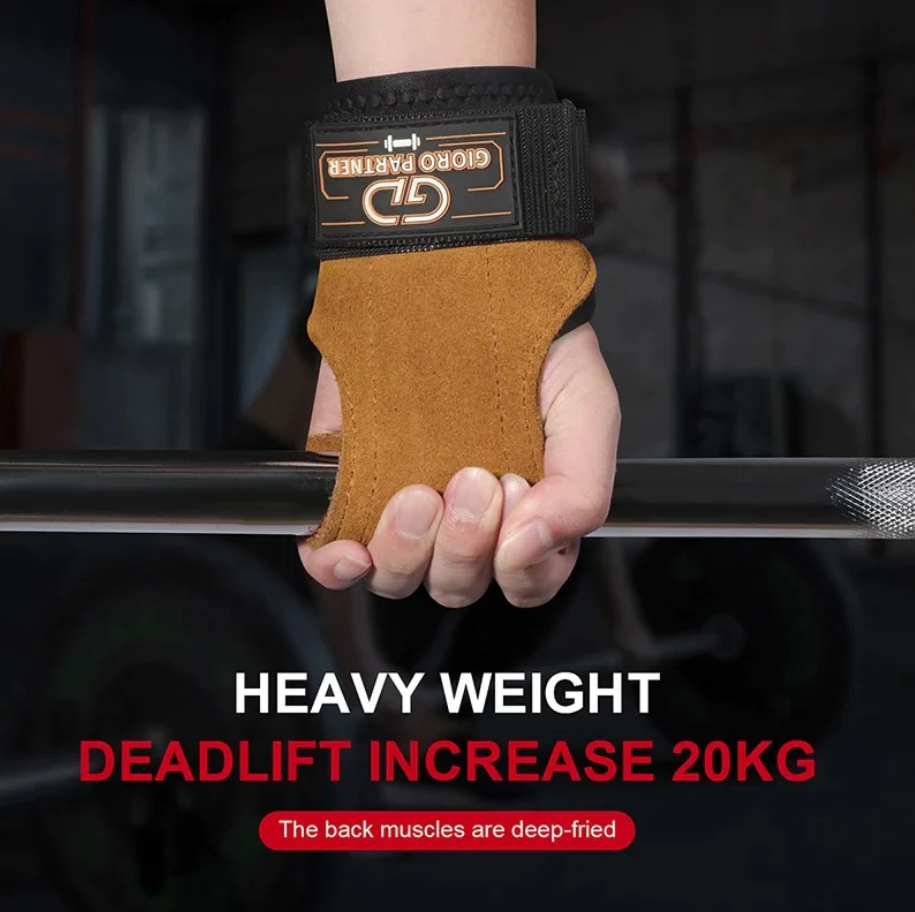 Premium Anti-Skid Deadlifts Workout Gloves
