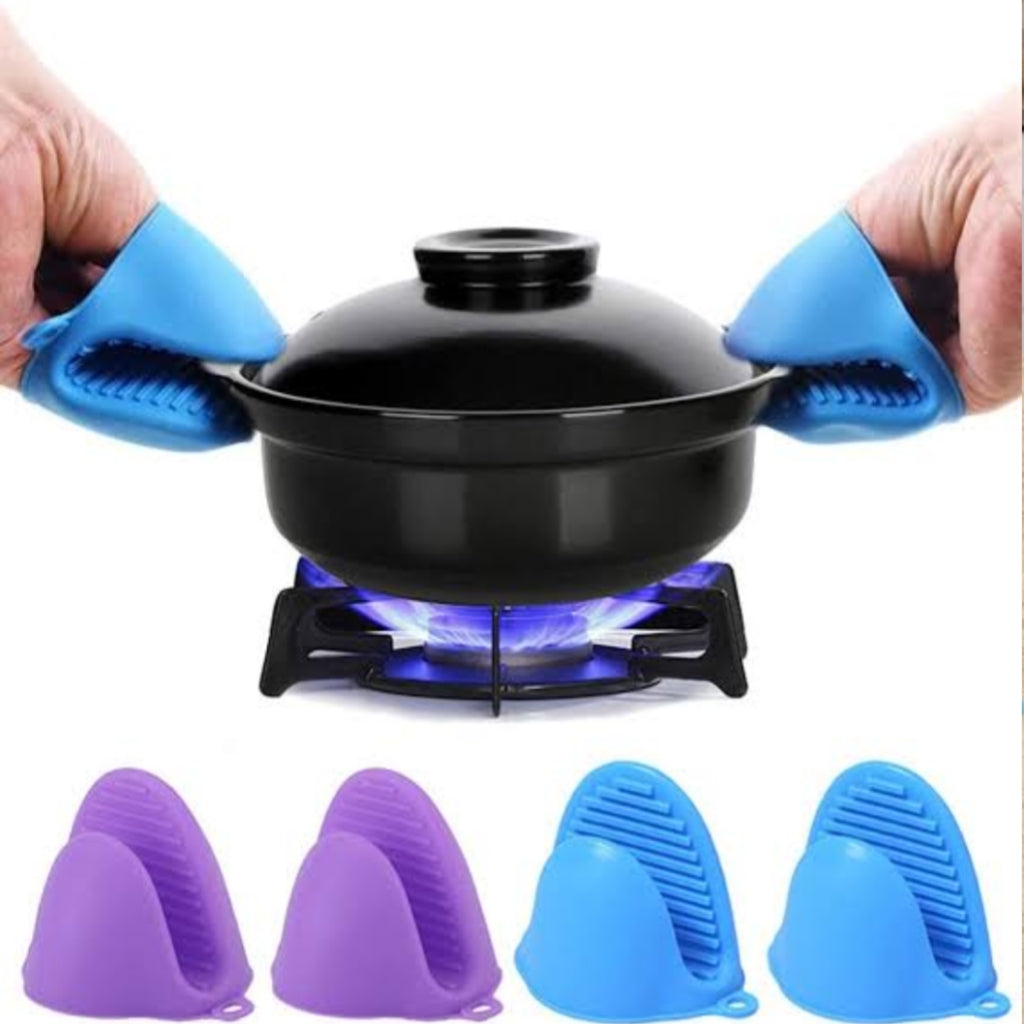 High-Quality 2‑Piece Silicone Pot Holders – Heat‑Resistant, Non‑Slip Kitchen Essentials
