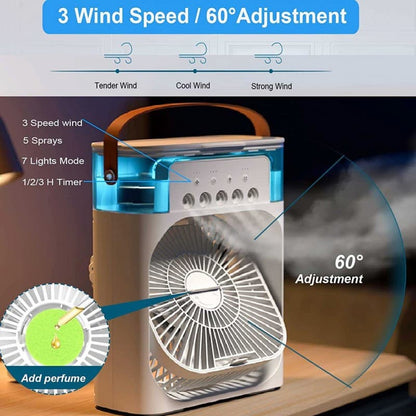Portable Air Conditioner Water Mist Fan (Original)