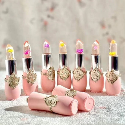 CRYSTAL FLOWER JELLY LIPSTICK