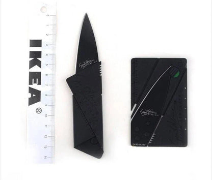 Portable Credit Card Shape Folding Knife