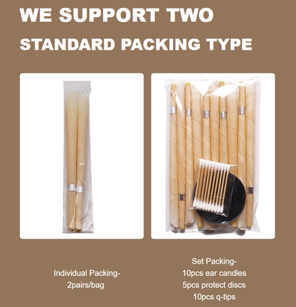 Natural Beeswax Ear Candle